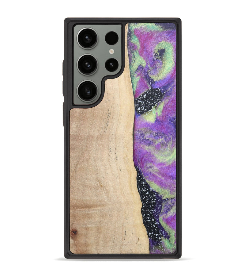 Galaxy S23 Ultra Wood+Resin Phone Case - Kenzie (Cosmos, 677804)