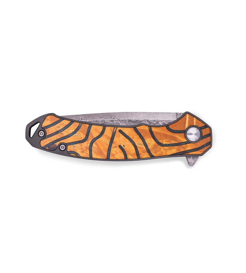 EDC Wood+Resin Pocket Knife - Donnie (Pattern, 678038)