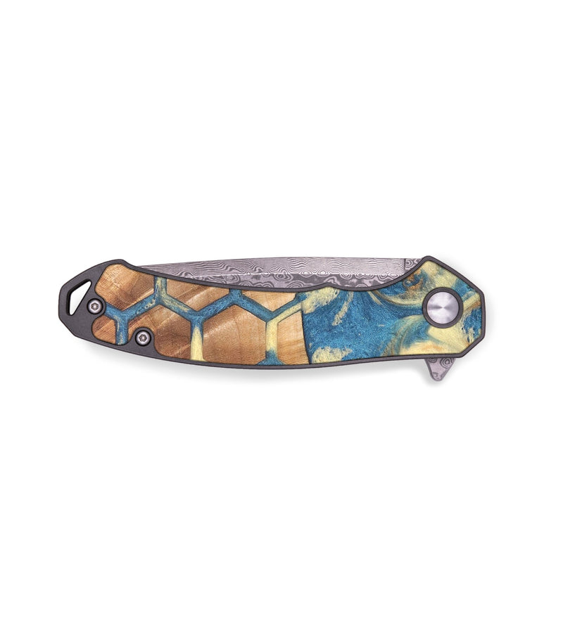 EDC Wood+Resin Pocket Knife - Liam (Pattern, 678044)