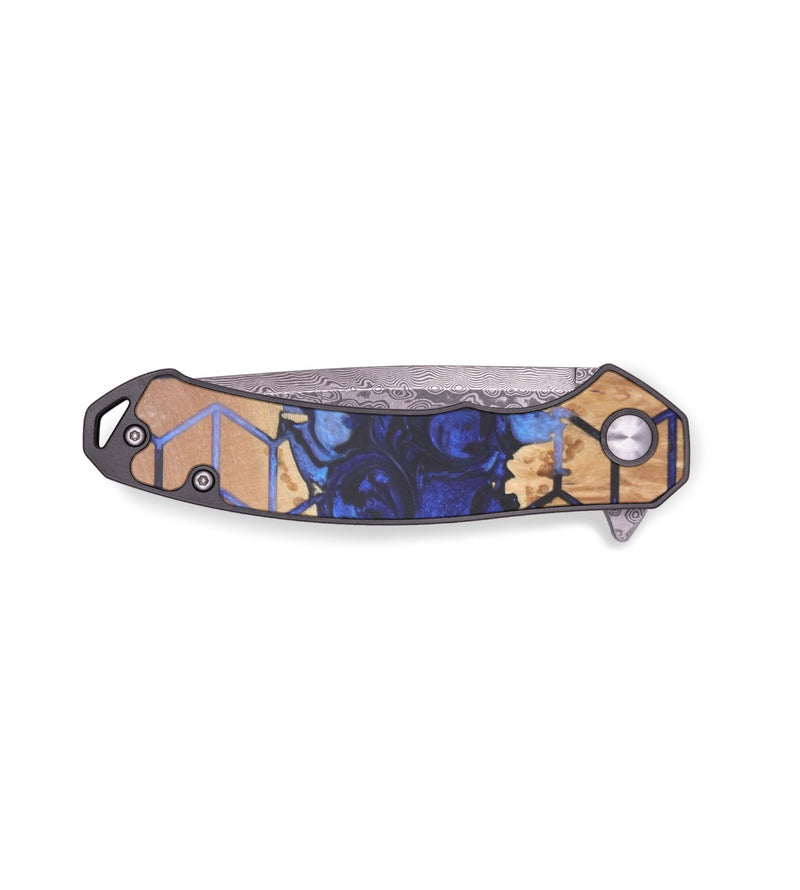 EDC Wood+Resin Pocket Knife - Fabian (Pattern, 678051)