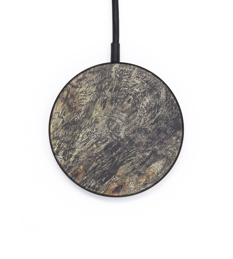 Circle Wood+Resin Wireless Charger - Eli (Wood Burl, 678135)