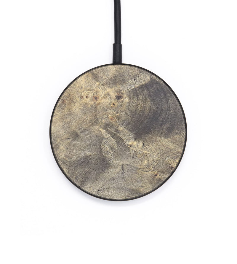 Circle Wood+Resin Wireless Charger - Susan (Wood Burl, 678136)