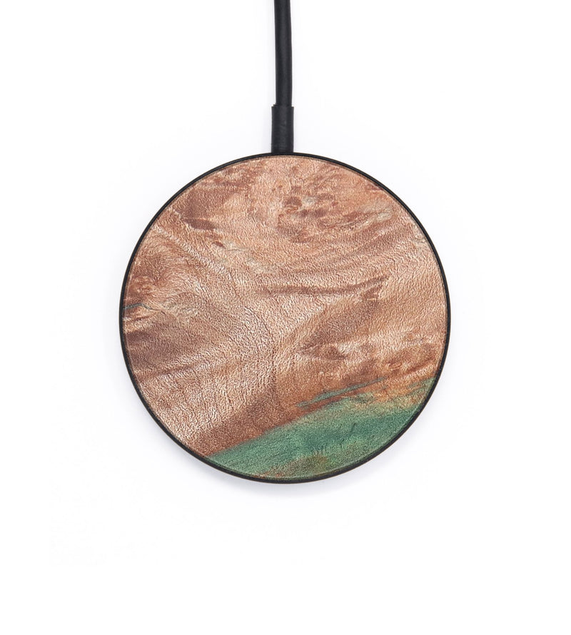 Circle Wood+Resin Wireless Charger - William (Wood Burl, 678146)
