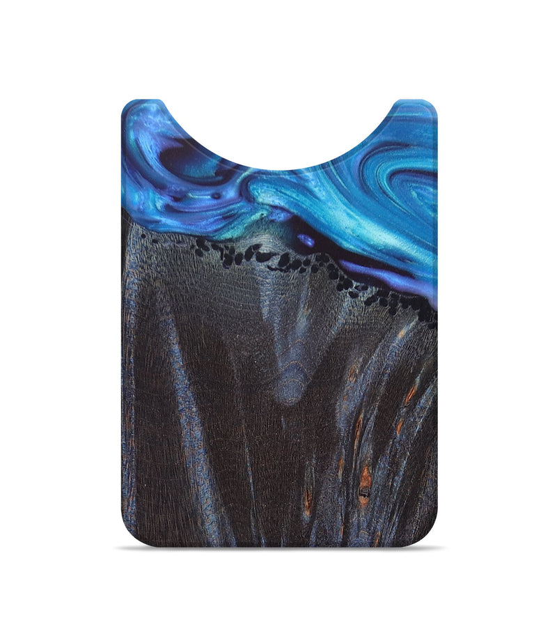 Live Edge Wood+Resin Wallet - Ryker (Blue, 678257)