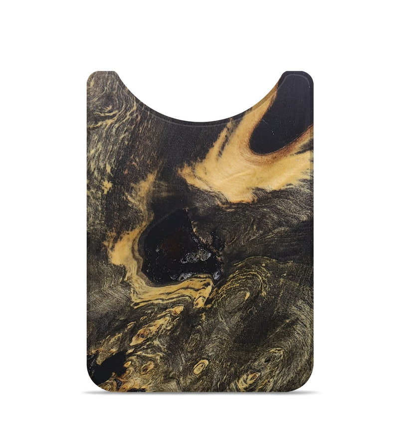 Live Edge Wood+Resin Wallet - Dewey (Wood Burl, 678266)