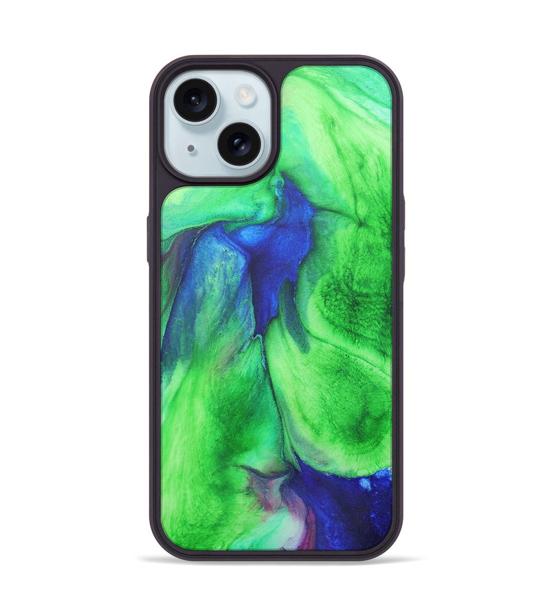 iPhone 15 ResinArt Phone Case - Caiden (Watercolor, 678524)