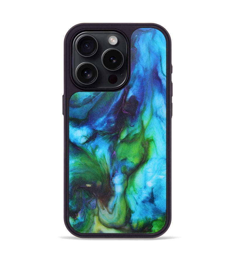 iPhone 15 Pro ResinArt Phone Case - Charlie (Watercolor, 678529)