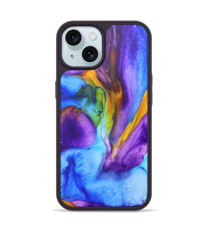 iPhone 15 ResinArt Phone Case - Elian (Watercolor, 678538)