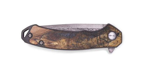 EDC  Pocket Knife - Dahlia (Wood Burl, 678749)