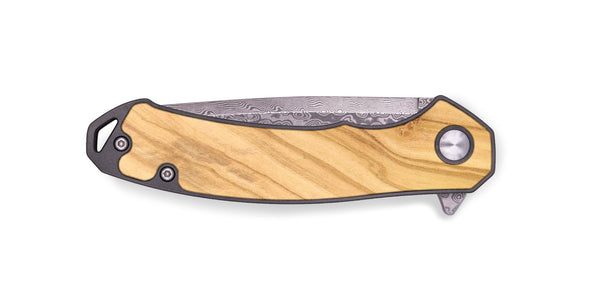 EDC  Pocket Knife - Casey (Wood Burl, 678829)