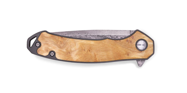 EDC  Pocket Knife - Caiden (Wood Burl, 678857)