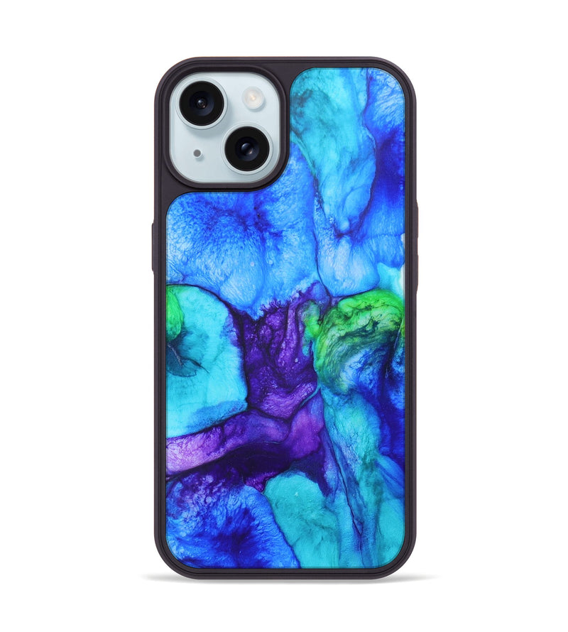 iPhone 15 ResinArt Phone Case - Shirley (Watercolor, 679136)