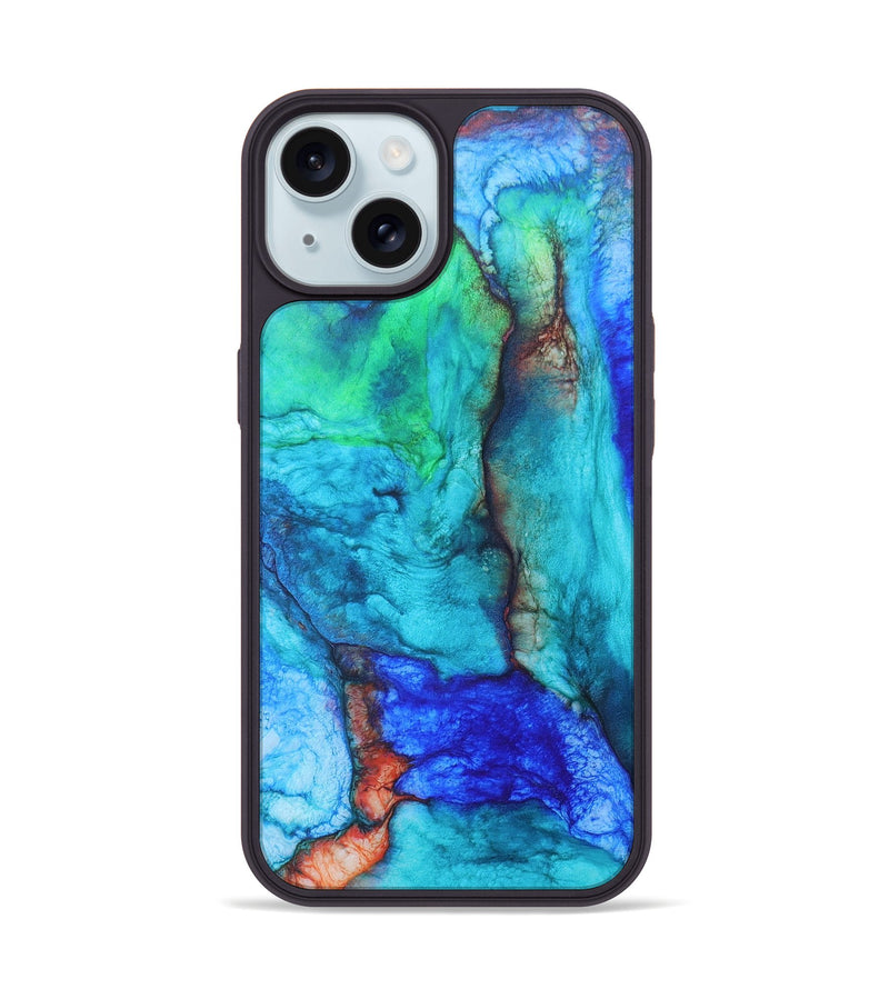 iPhone 15 ResinArt Phone Case - Sergio (Watercolor, 679140)