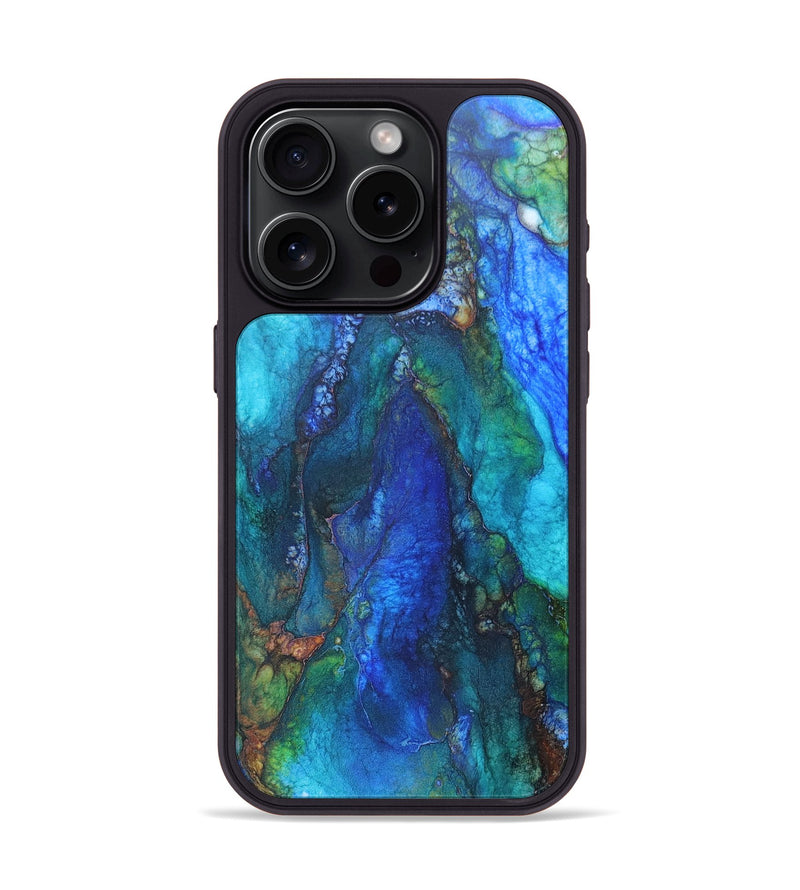 iPhone 15 Pro ResinArt Phone Case - Jasmine (Watercolor, 679143)