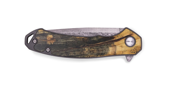 EDC Wood+Resin Pocket Knife - Tatum (Wood Burl, 679588)