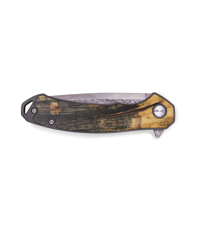 EDC Wood+Resin Pocket Knife - Tatum (Wood Burl, 679588)