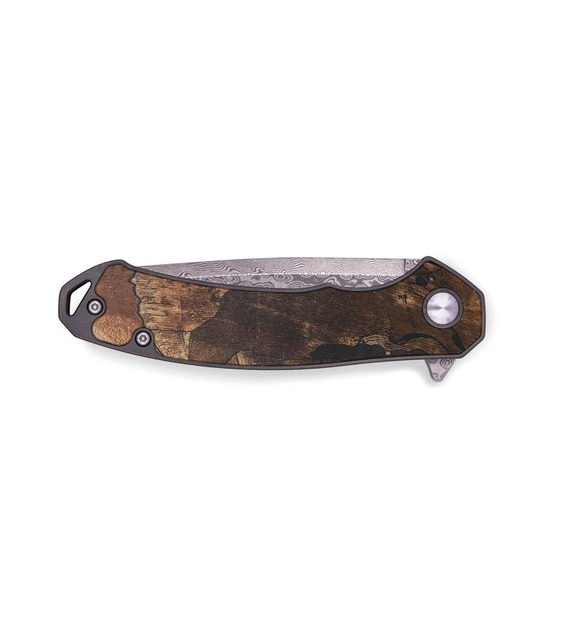 EDC Wood+Resin Pocket Knife - Jordan (Wood Burl, 679600)