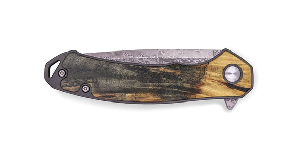 EDC Wood+Resin Pocket Knife - Lyle (Wood Burl, 679602)