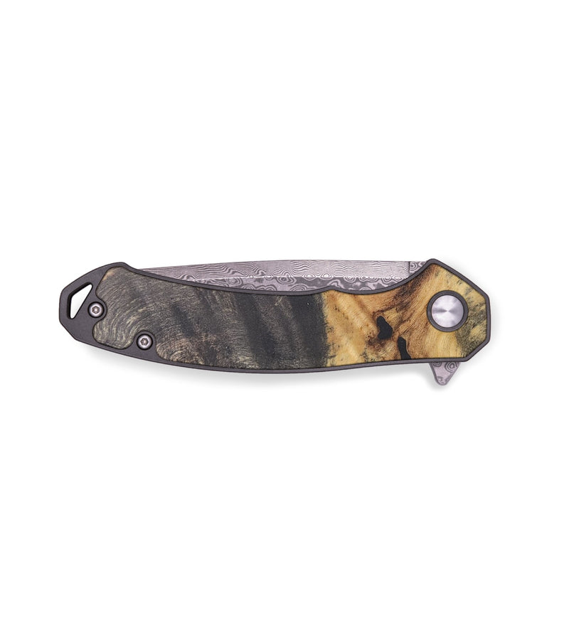 EDC Wood+Resin Pocket Knife - Addisyn (Wood Burl, 679610)