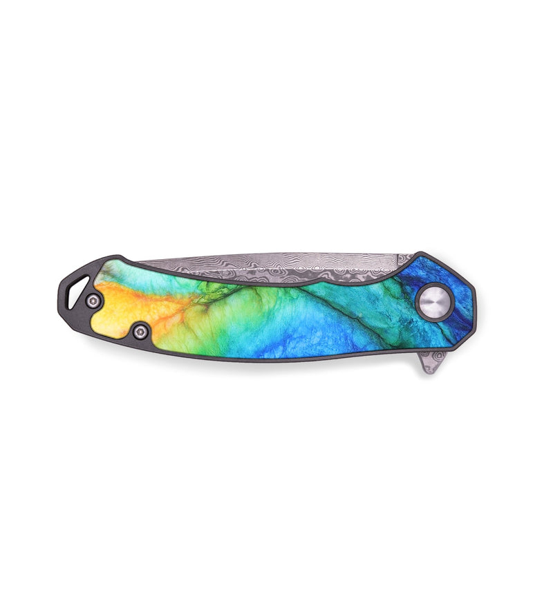 EDC ResinArt Pocket Knife - Julianna (Watercolor, 679613)
