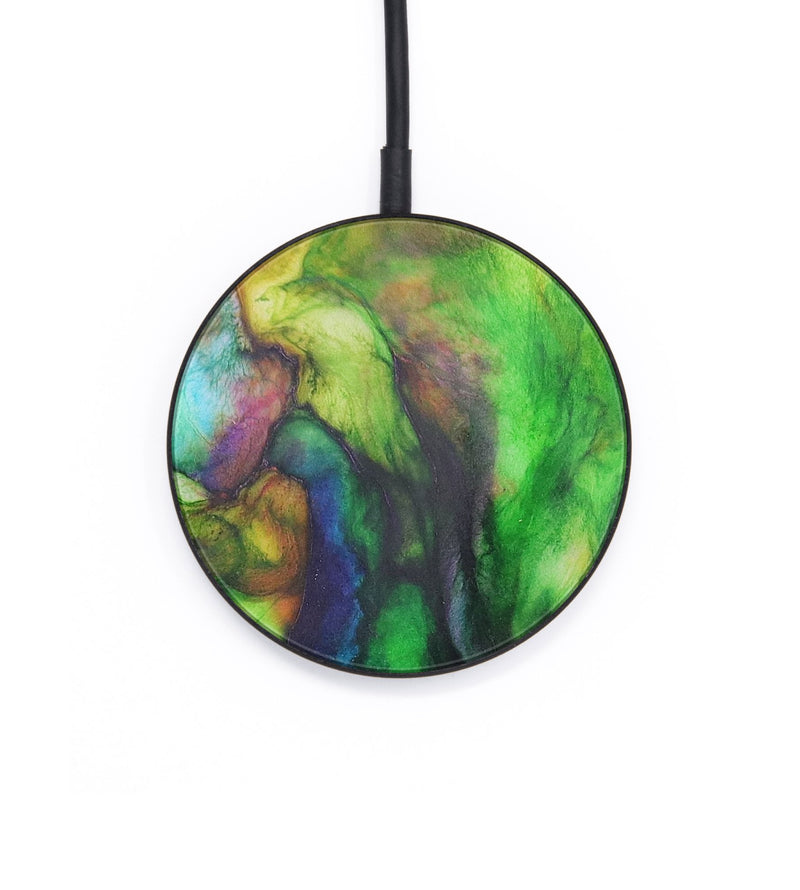 Circle ResinArt Wireless Charger - Brendon (Watercolor, 679625)
