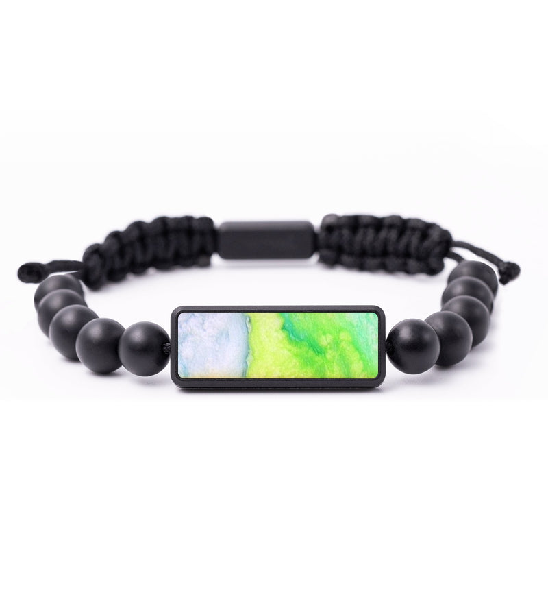 Onyx Bead ResinArt Bracelet - Josie (Watercolor, 679688)