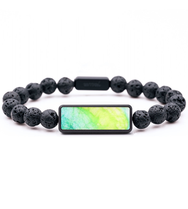 Lava Bead ResinArt Bracelet - Ariella (Watercolor, 679700)