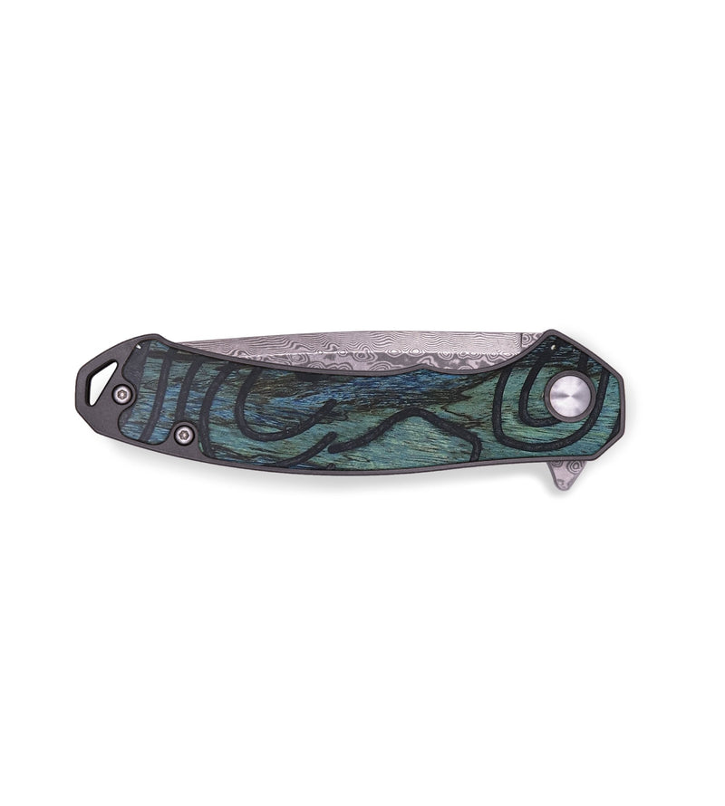 EDC Wood+Resin Pocket Knife - Blake (Pattern, 679719)