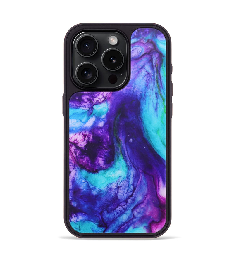 iPhone 15 Pro ResinArt Phone Case - Kathryn (Watercolor, 681365)
