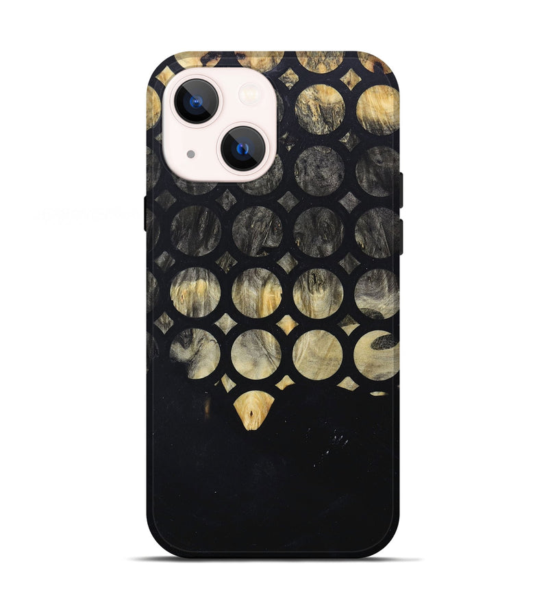 iPhone 13 Wood+Resin Live Edge Phone Case - Candice (Pattern, 681842)