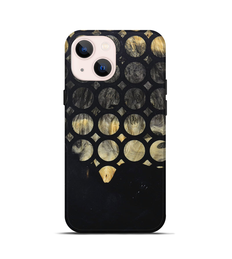 iPhone 13 mini Wood+Resin Live Edge Phone Case - Candice (Pattern, 681842)