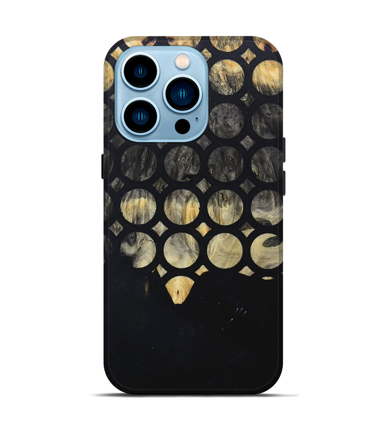 iPhone 14 Pro Wood+Resin Live Edge Phone Case - Candice (Pattern, 681842)