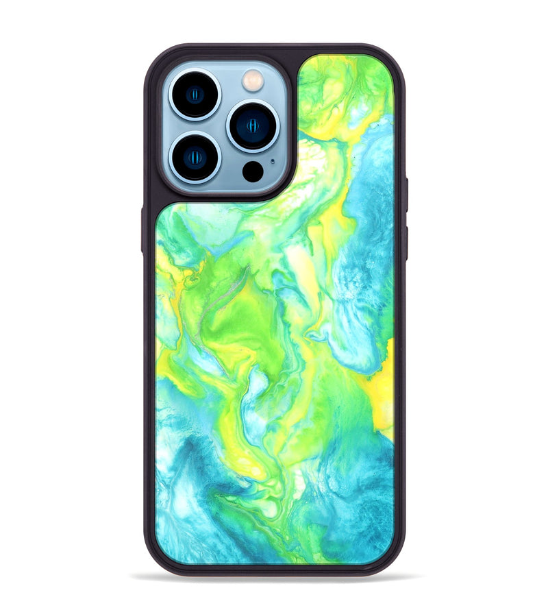 iPhone 14 Pro Max ResinArt Phone Case - Kelsey (Watercolor, 682102)