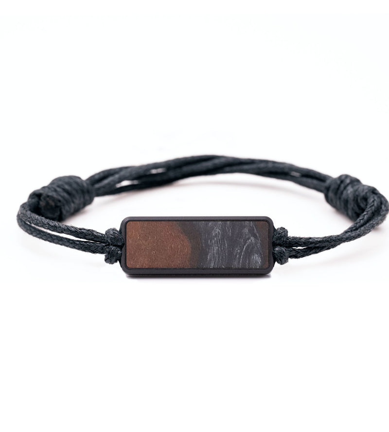 Classic Wood+Resin Bracelet - Blake (Pure Black, 682324)