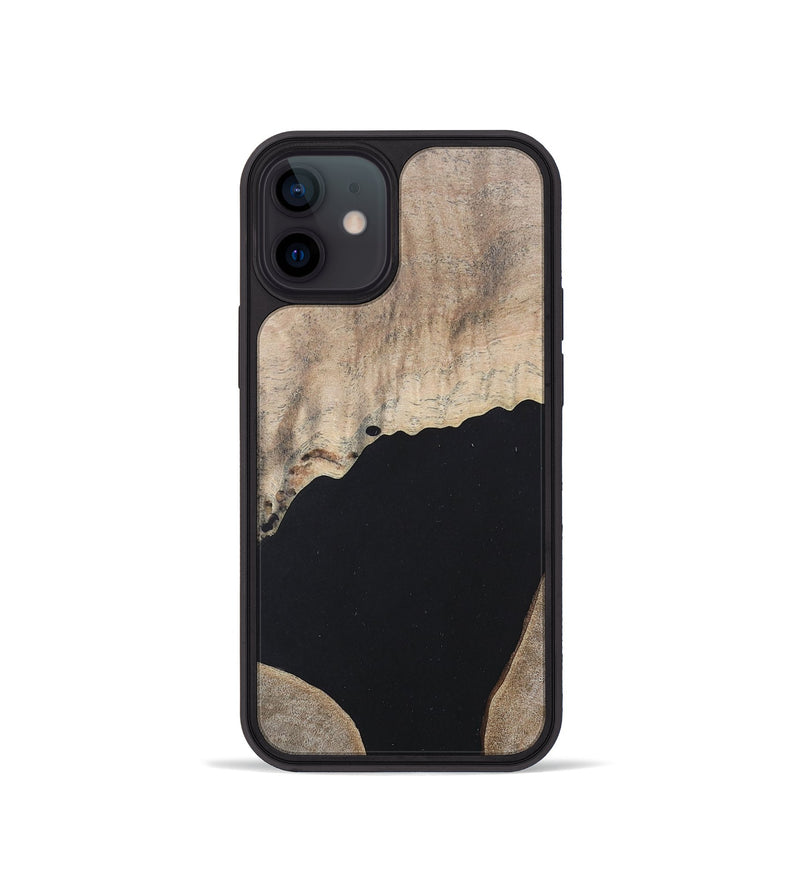 iPhone 12 mini Wood+Resin Phone Case - Adrianna (Mosaic, 682725)