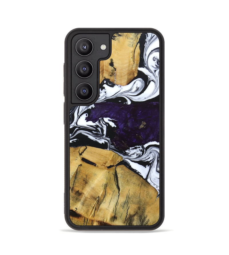 Galaxy S23 Wood+Resin Phone Case - Ashanti (Mosaic, 682852)