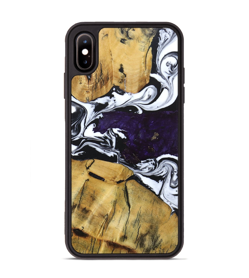 iPhone Xs Max Wood+Resin Phone Case - Ashanti (Mosaic, 682852)