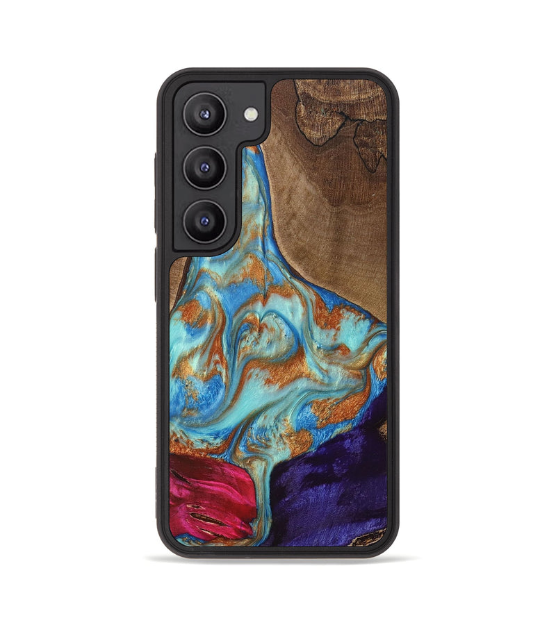 Galaxy S23 Wood+Resin Phone Case - Kirk (Mosaic, 682863)