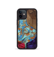 iPhone 12 mini Wood+Resin Phone Case - Kirk (Mosaic, 682863)