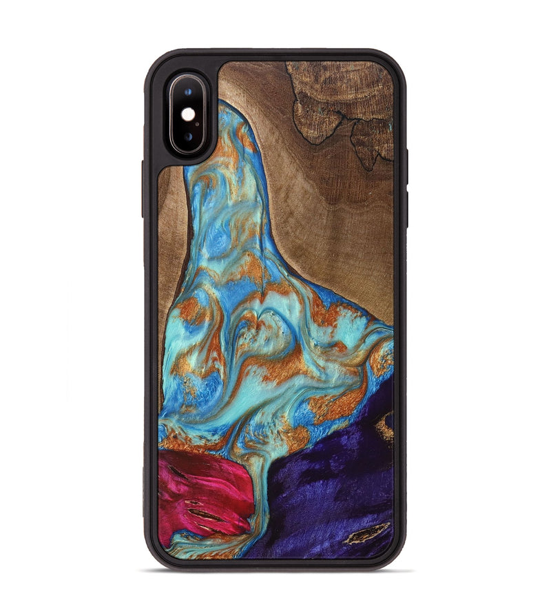 iPhone Xs Max Wood+Resin Phone Case - Kirk (Mosaic, 682863)