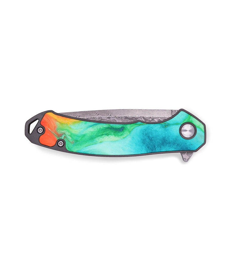 EDC Wood+Resin Pocket Knife - Chloe (Watercolor, 683141)