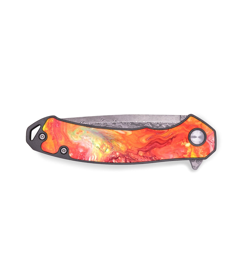EDC Wood+Resin Pocket Knife - Harriet (Watercolor, 683152)
