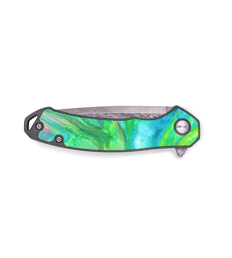 EDC Wood+Resin Pocket Knife - Genesis (Watercolor, 683154)