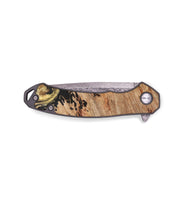 EDC Wood+Resin Pocket Knife - Jacqueline (Black & White, 683262)