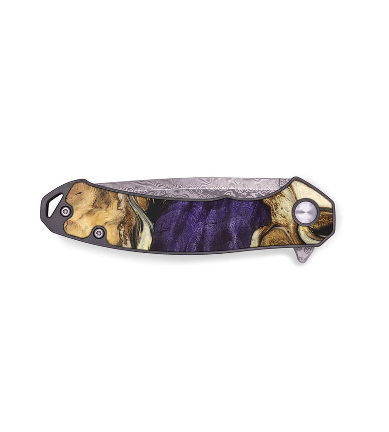 EDC Wood+Resin Pocket Knife - Rowan (Mosaic, 683265)