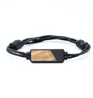 Classic Wood+Resin Bracelet - Iesha (Pure Black, 683417)