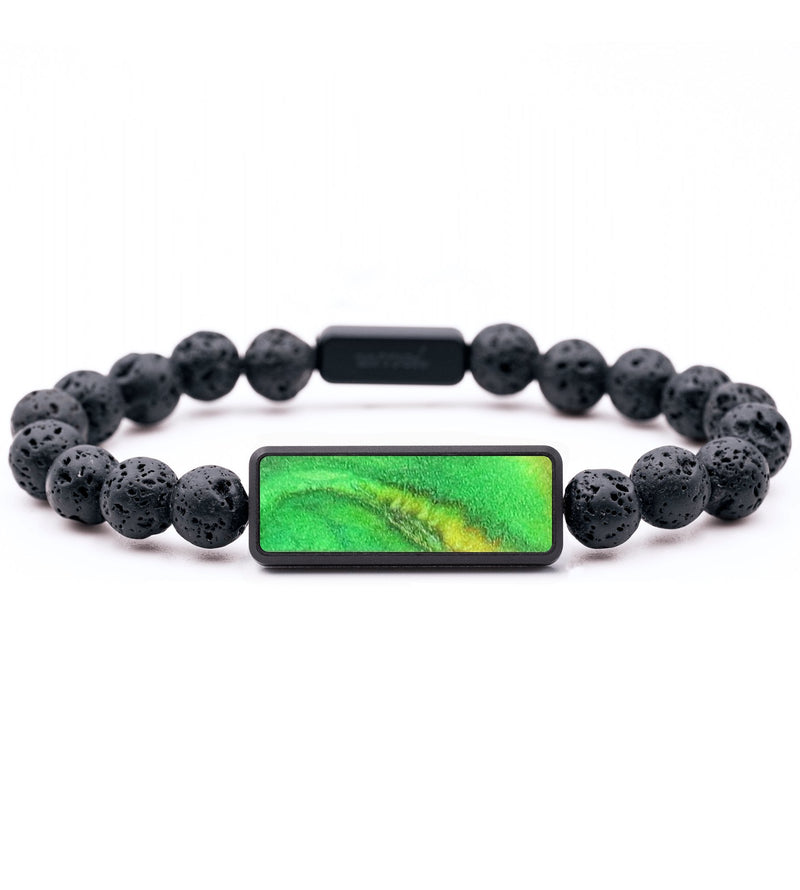 Lava Bead ResinArt Bracelet - Evie (Watercolor, 683440)