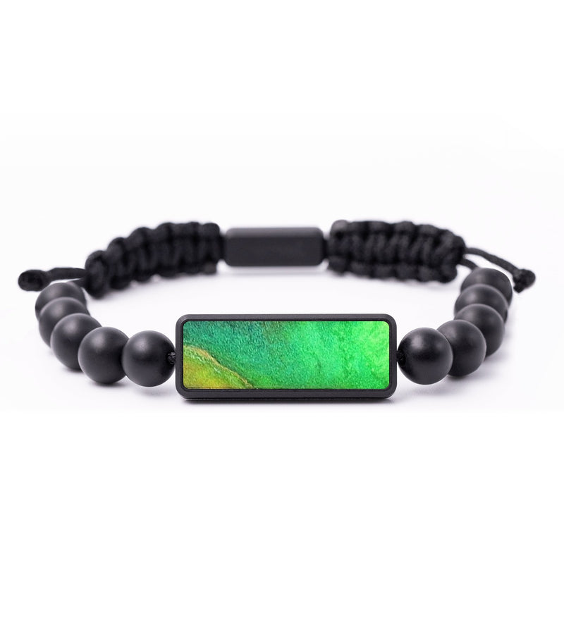 Onyx Bead ResinArt Bracelet - Elmer (Watercolor, 683441)
