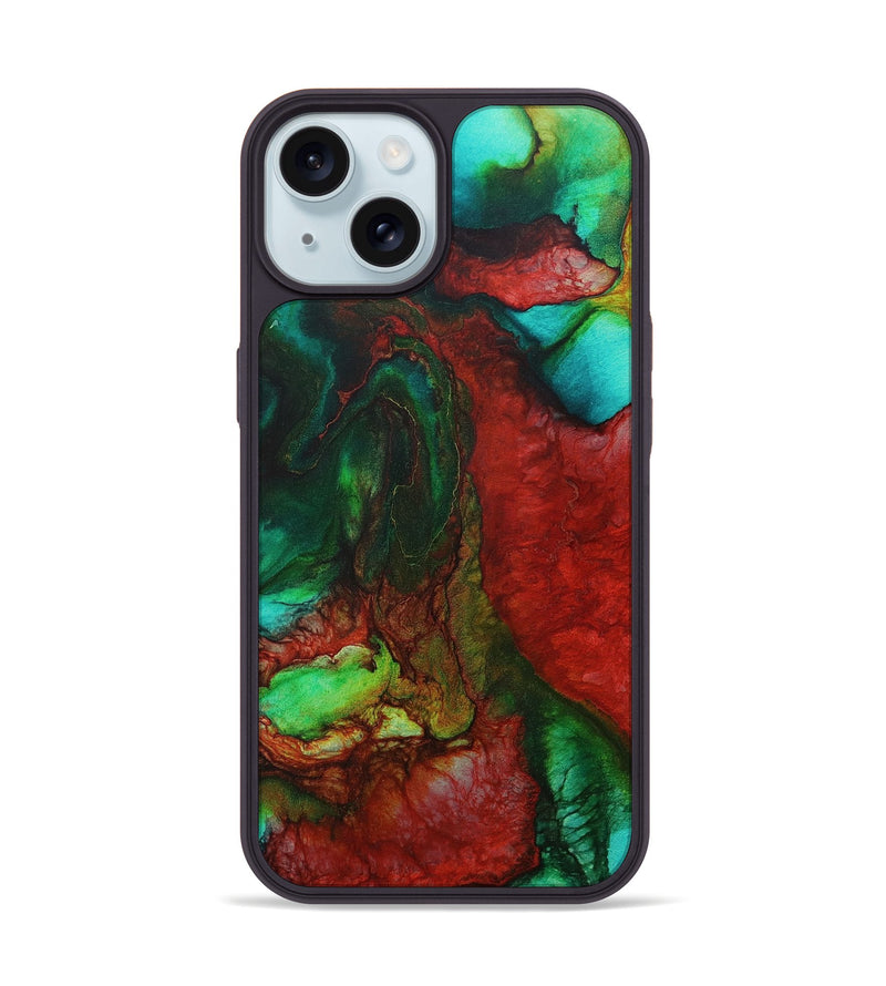 iPhone 15 ResinArt Phone Case - George (Watercolor, 683603)
