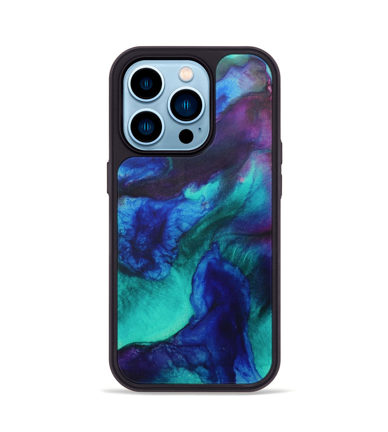 iPhone 14 Pro ResinArt Phone Case - Lennon (Watercolor, 683612)
